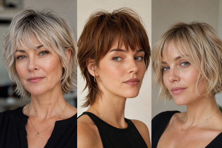 20 Short Shag Hairstyles for Fine Hair That Add Soft Shape
