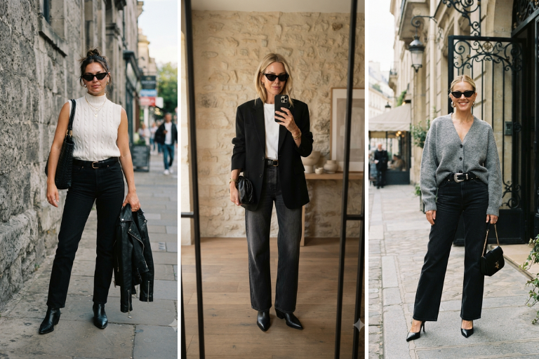 27 Black Jeans Outfits So Good, Blue Denim Can Take the Day Off