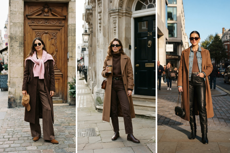 20 Dark Brown Outfits That Look So Expensive It’s Almost Unfair