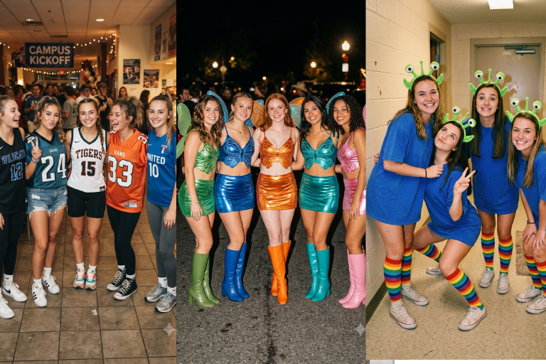 31 Group Halloween Costumes for College Girls That’ll Make the Whole Party Stare