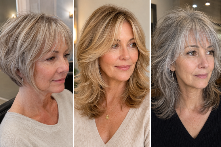 20 Shag Hairstyles For Fine Hair Over 50 That Make Thin Hair Look So Much Fuller