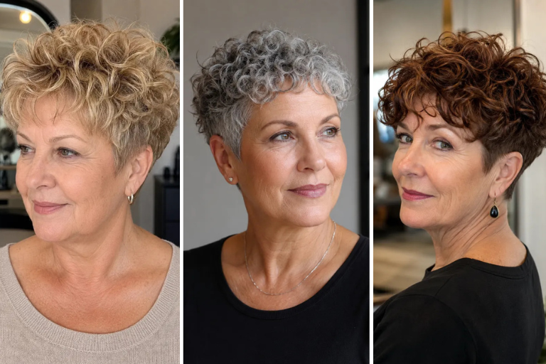 Short Permed Pixie Haircuts for Women Over 50 That Make Short Hair Look So Good